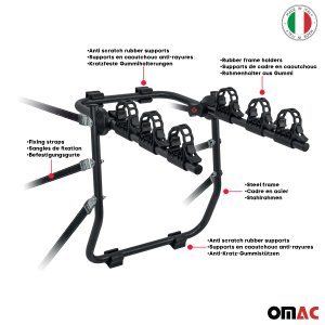 Nissan Juke Trunk Bike Rack - Omac - Mistral - '11-'17